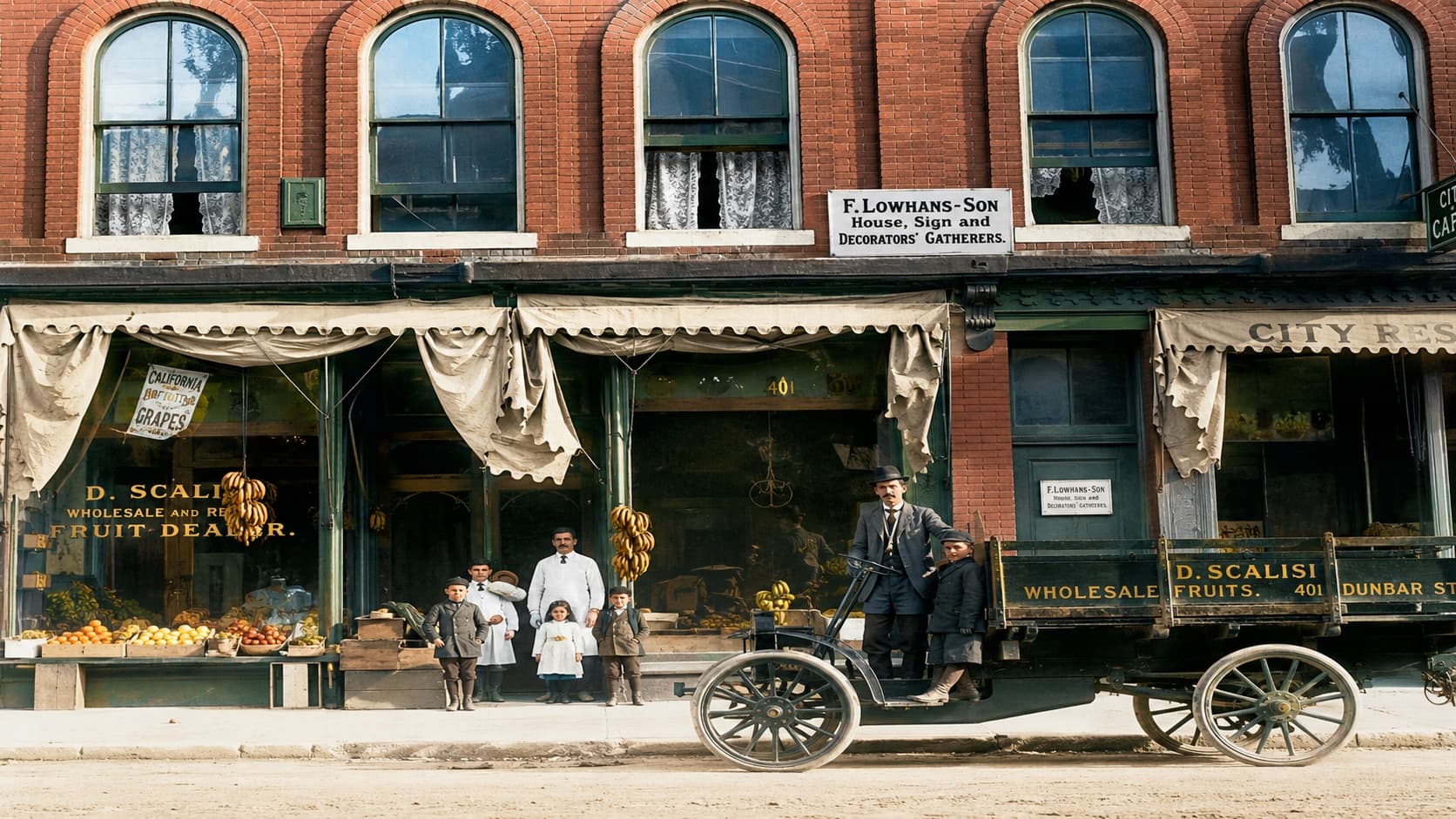 Historic downtown Woodstock